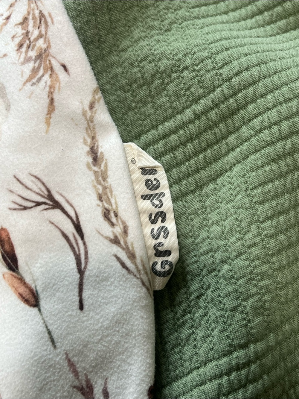 Grssder Nursing Removable Pillow Cover Stretchy Soft Plush Unisex Beige - Picture 6 of 10
